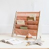 3 Sprouts Recycled Fabric Kids Bookcase, Toddler Bookshelf - Terrazzo Clay - 2 of 4