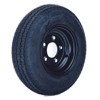 Trailer Tires on Rims 2-Pack,  Bolt Pattern, Load Range  for Boat & Utility Trailers - 4 of 4