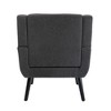 VASIP Modern Soft Ergonomics Accent Chair Living Room Chair Bedroom Chair Home Chair With Black Legs For Indoor Home - 4 of 4