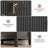 Dresser for Bedroom with 7 Drawers, 54" Wide Modern Chest of Drawers with Metal Handle, Wood Drawer Organizer for Bedroom, Living Room, Hallway - 3 of 4