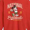 Boys' - Disney - Mickey Pickleball League Long Sleeve Graphic T-Shirt - 2 of 4