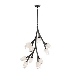 ET2 Lighting Blossom 10 - Light Pendant in  Black - 1 of 3