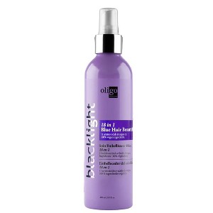 Oligo Professionnel Blacklight 18-In-1 (BLUE) Hair Beautifier - Anti Frizz - Leave-in Conditioner (BLUE) (8.5 oz) Black Light - 1 of 3