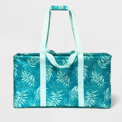 Beach Backpack Blue Striped Mesh - Sun Squad™ : Target