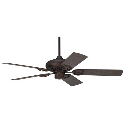 52" Oil Rubbed Bronze Industrial Ceiling Fan with Painted Blades