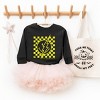 The Juniper Shop SmileyWorld Checkered Lightning Distressed Toddler Long Sleeve Tee - 4 of 4