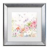 Trademark Fine Art Sheila Golden Dragonfly Garden Serenade Matted Framed Art - 2 of 4
