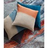 Livabliss Dip Dyed Modern Throw Pillow - 2 of 4