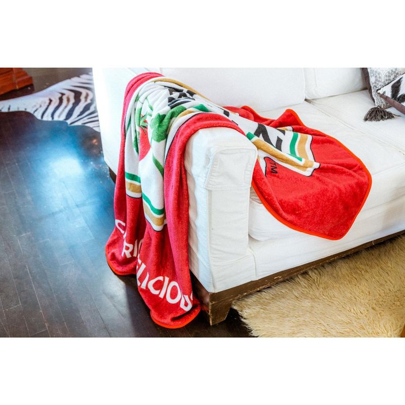 Toynk Heinz Ketchup Logo Fleece Throw Blanket | 45 x 60 Inches, 5 of 7