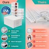 Wondersome Collapsible Shoe Rack Organizer - 12-Compartment Clear Door Storage Containers - Sturdy, Foldable Shoes, Boots, Sneaker Display Cabinet - 2 of 4