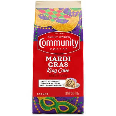 Community Coffee Carnivale Cake Medium Roast Coffee - 12oz