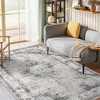 Area Rug Washable Medallion Rug Non Slip Non Shedding Traditional Floor Carpet Foldable Low Pile Thin Soft Distressed Accent Rug for Living Room - 2 of 4