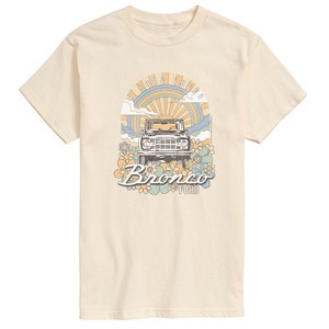 Men's - Ford - Bronco Rare Breed Retro Nature Scene Short Sleeve Graphic T-Shirt - 1 of 4