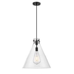 Newton Cone - 1 Light Pendant In Industrial Style-20.13 Inches Tall and 18 Inches Wide - 1 of 1