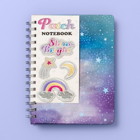 6 X 8 Galaxy Spiral Subject Patch Notebook More Than Magic