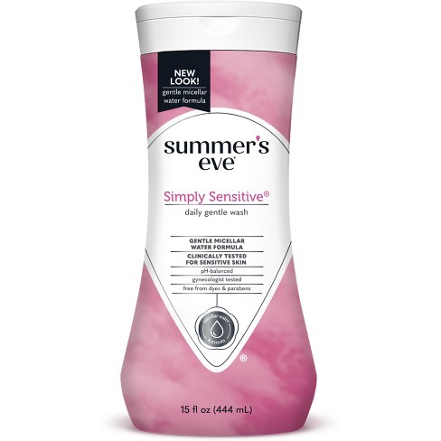 Summer's Eve Simply Sensitive Cleansing Wash - 15 fl oz - image 1 of 4