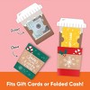 Big Dot of Happiness Assorted Hot Cocoa Coffee Cup Gift Card Holders with Envelopes, Christmas Winter Money Holder Sleeves, Nifty Gifty Pack, Set of 8 - 2 of 4