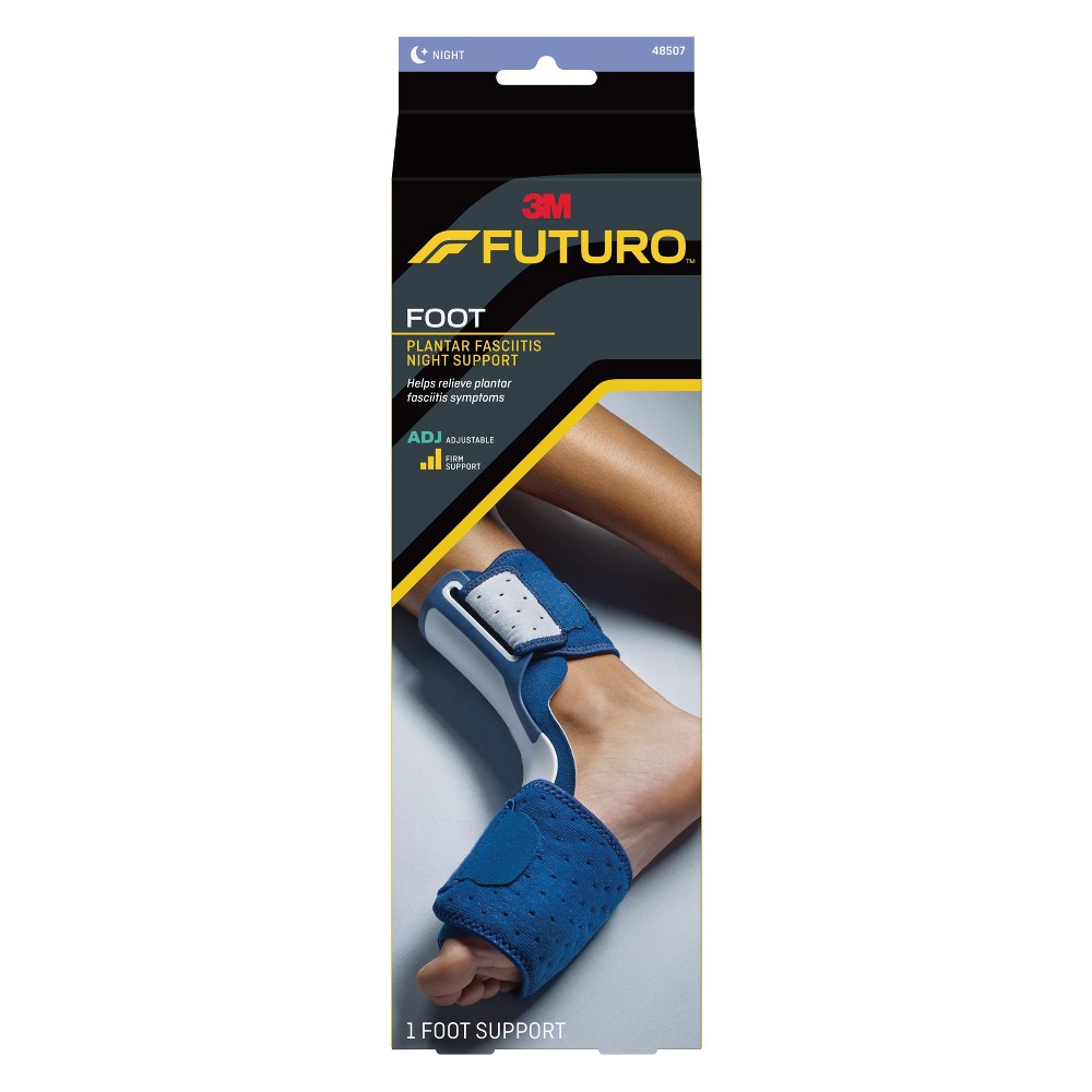 3M Futuro Foot Plantar Fasciitis NIGHT Support Adjustable Firm Support