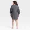Women's Oversized T-Shirt Sleep Dress - Colsie™ - 3 of 3