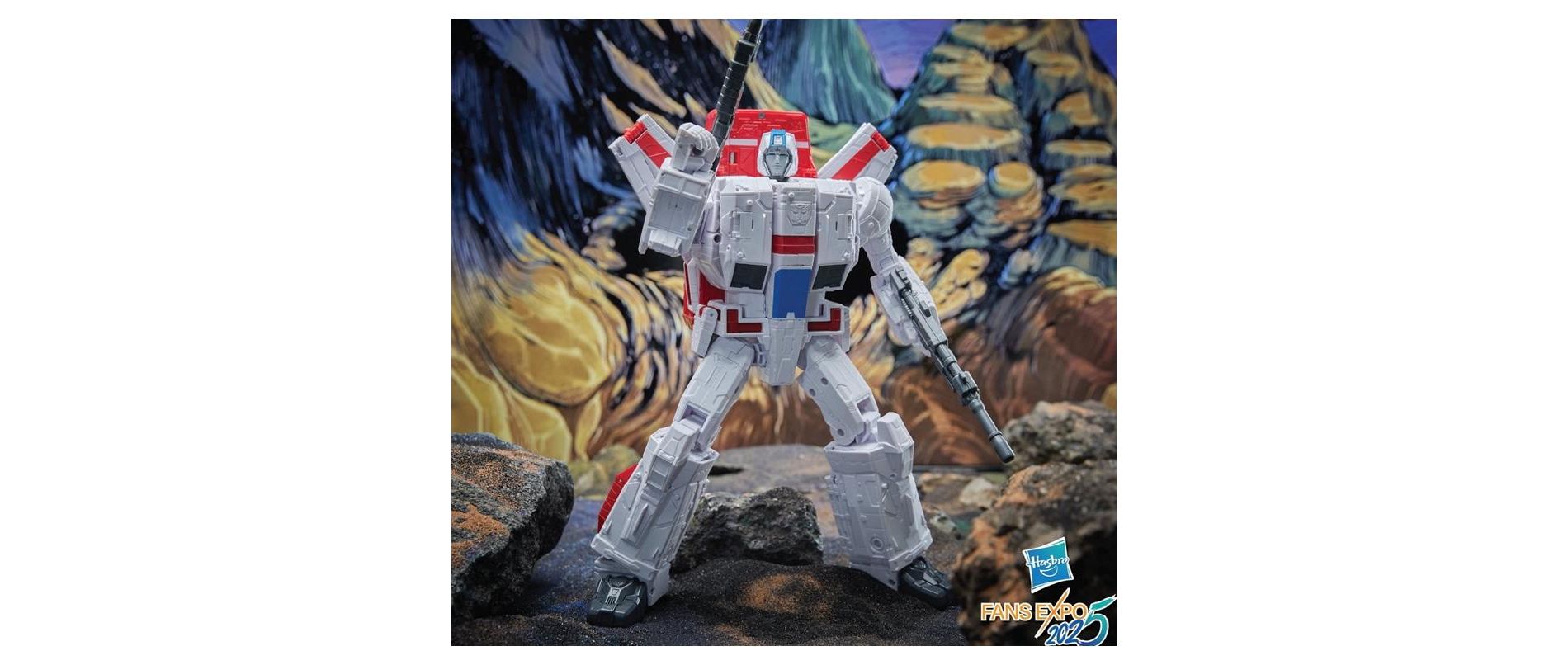 Jetfire Commander Class Set of 3 SDCC 2025 Exclusive | Transformers Void Rivals Action figures