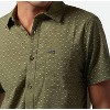 Men's Charter Print Short Sleeve Shirt - Brixton - 4 of 4