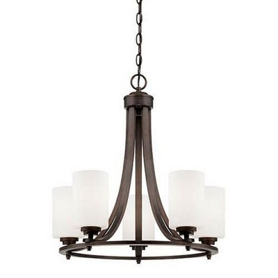Bristo Elegance Rubbed Bronze 5-Light Chandelier