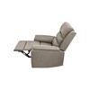 Burlap Fabric Recliner Motion Chair with Padded Headrest, Cushion Back, and Plush Seat for Living Room - 4 of 4