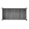 AZL1 Life Concept Planters Elevated Garden Bed with Sturdy Legs for Outdoor Plants, Vegetables and Herbs, Grey, 48"*24"*30" - 3 of 4
