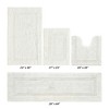 Lux Premium 100% Cotton Tufted Solid Reversible 4 Piece Bath Rug Set – Ultra-Soft, Water-Absorbent, Durable, Machine Washable Bathroom Rug - 2 of 4