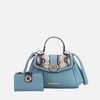 MKF Collection Geny Faux-Snake Embossed Women’s Shoulder bag with matching Wallet by Mia K - 2 of 4