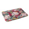 Deny Designs Burcu Korkmazyurek Summer Botanical Monogram Memory Foam Bath Mat - 2 of 4