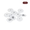 Unique Bargains Alloy Invisible Durable High Hardness Buckle Fasteners Press Studs Buttons 5 Pcs - 3 of 4
