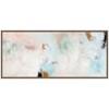 Kate and Laurel Sylvie Foggy Ice Forest Framed Canvas by Nikita Jariwala - 2 of 4
