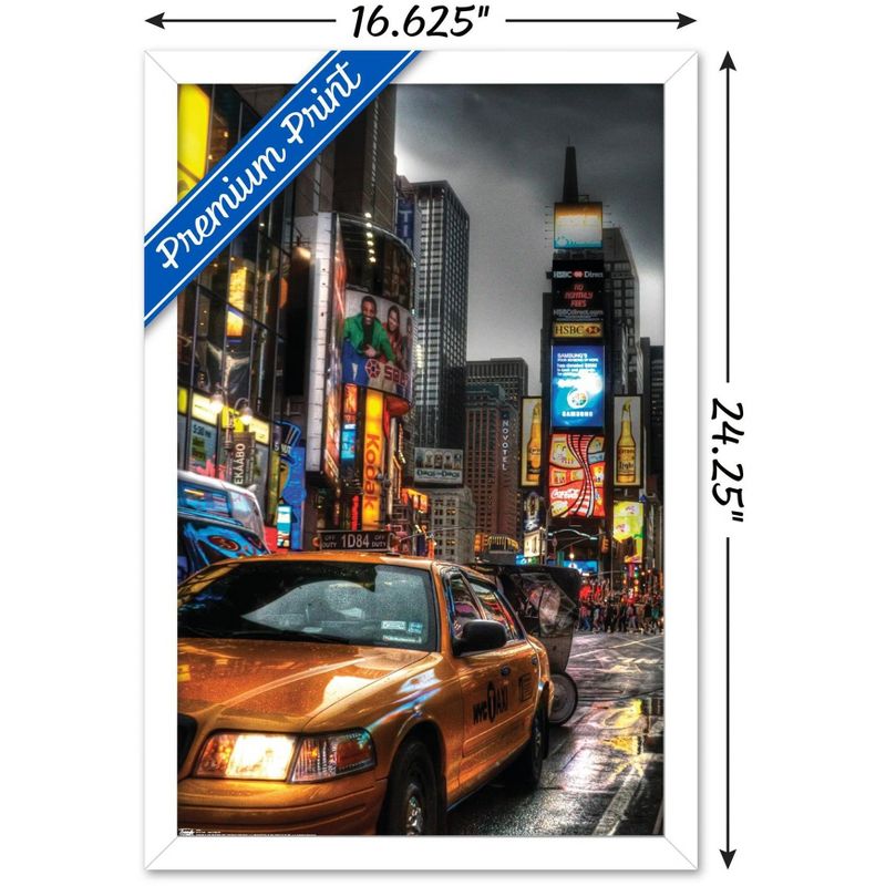 Trends International New York - Times Square Framed Wall Poster Prints, 3 of 7