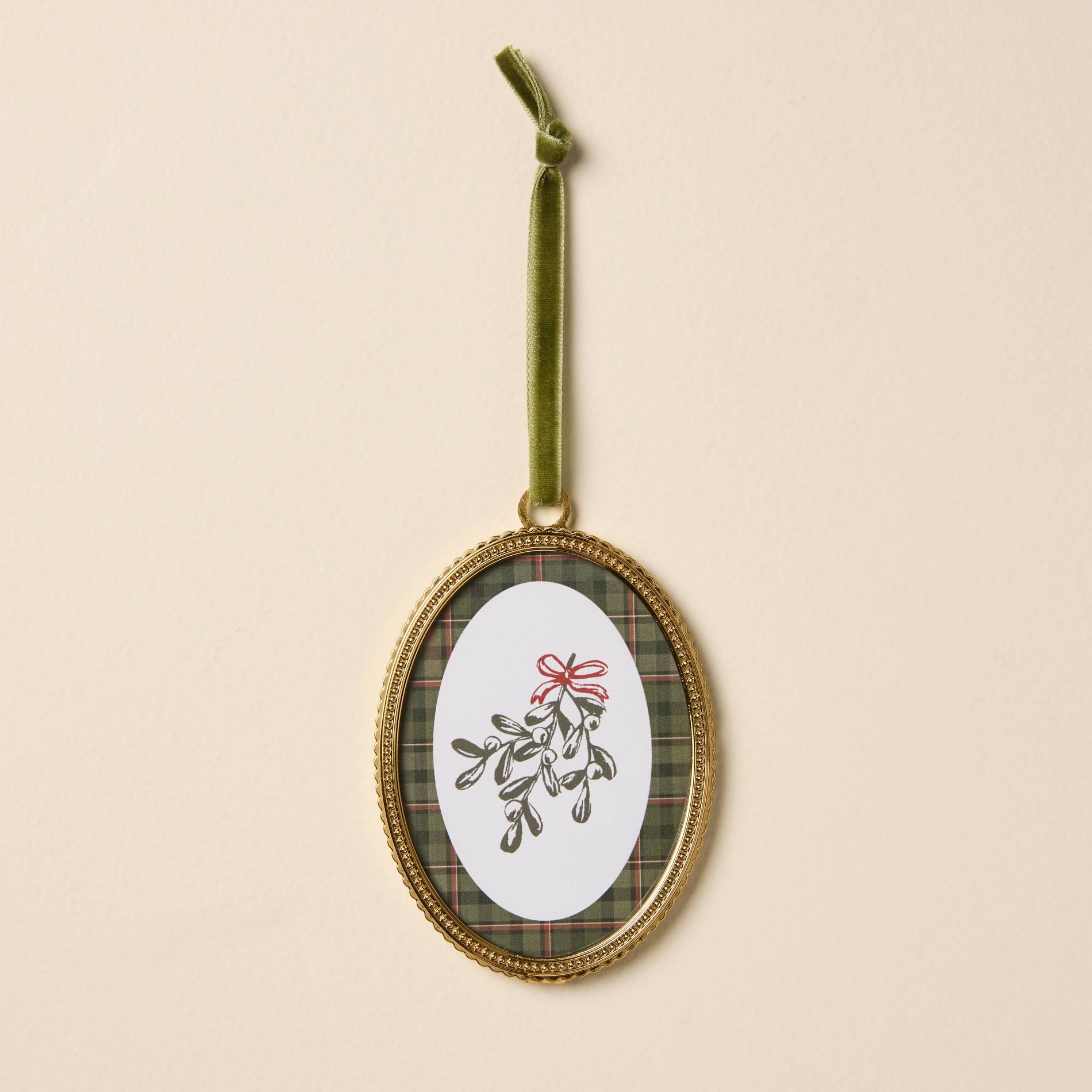 Oval Frame Christmas Tree Ornament - Hearth & Hand™ with Magnolia