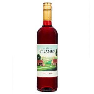 St. James Velvet Red Blend Wine - 750ml Bottle - 1 of 4