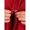 HalloweenCostumes.com Handmaid's Tale Plus Size Costume Womens, Modest Cloaked Halloween Outfit, Historic Red Hooded Cape and Bonnet - 3 of 4