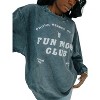 Women's Fun Mom Club Corded Sweatshirt - FRIDAY + SATURDAY - 2 of 3