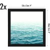 Americanflat Thin Picture Frame with shatter-resistant glass - Horizontal and Vertical Formats for Wall and Tabletop - 2 of 4