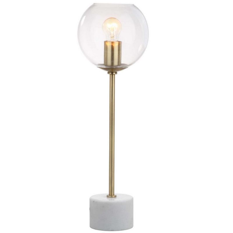 Caden 22.25 Inch H Table Lamp - Brass Gold/White - Safavieh., 2 of 5