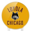 Loyola University Chicago Ramblers Acrylic Cake Topper Party Decoration for Wedding Anniversary Birthday Graduation - 3 of 4