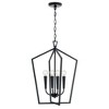 Capital Lighting Holden 4 - Light Chandelier in  Matte Black - 2 of 4