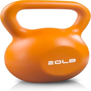 SEVOBAL 20lbs Kettlebell Sets Strength Training Set for Women Kettle Bell Home Gym Workout Weight Lifting Equipment Comfortable Grip Wide Handle - 1 of 4