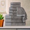 Rayon From Bamboo Cotton Blend Eco-Friendly Hypoallergenic Solid Bathroom Towel Set by Blue Nile Mills - 2 of 4