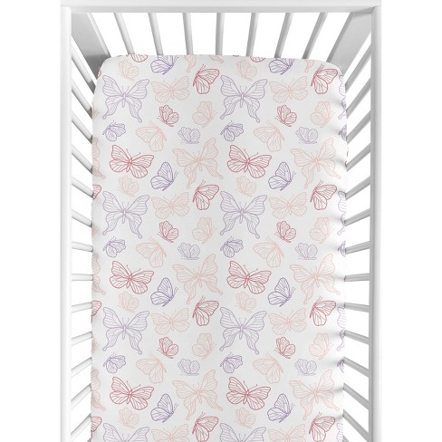 Fitted crib sheet girl hotsell