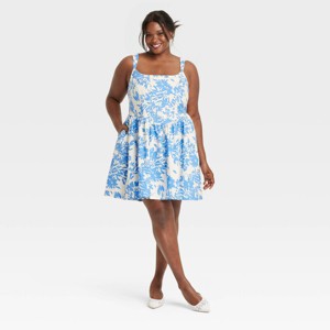 Women's Corset Mini Dress - A New Day™ - 1 of 3