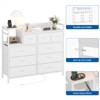 Bedroom storage cabinet, nine-drawer dresser, multi-storage storage cabinet, modern design, easy to assemble, suitable for living room, hallway - 3 of 4