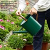 Gardenised 1 Gallon Galvanized Metal Watering Can with Removable Long Spout & Sprinkler Head for Indoor & Outdoor Use - 3 of 4