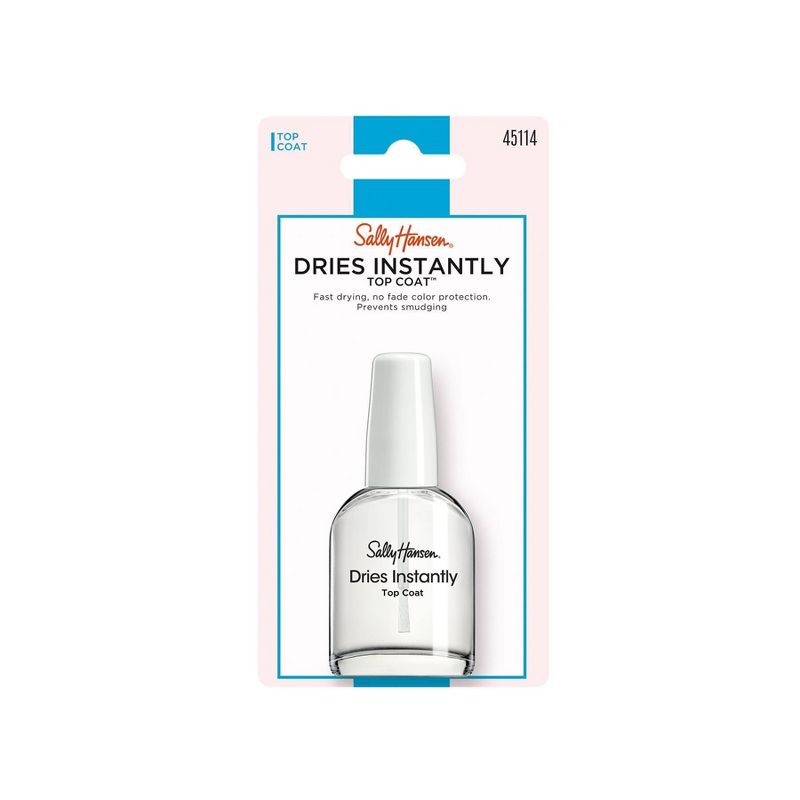 Sally Hansen Nail Treatment  45114 Dries Instantly - Top Coat - 0.45 fl oz, 3 of 8