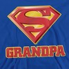 Boys’ Superman Super Grandpa Hooded Sweatshirt - 2 of 4